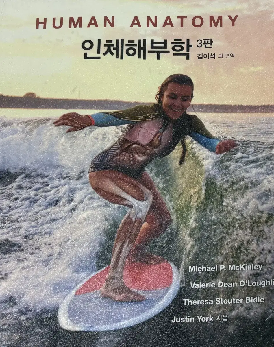 인체해부학 메디컬사이언스 김이석 간호학과 전공책